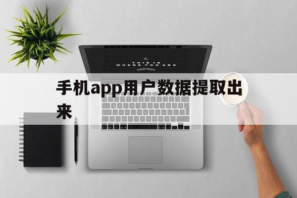 手机app用户数据提取出来（app能收集哪些用户数据）