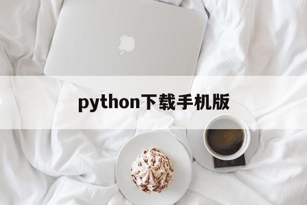 python下载手机版（python安卓手机版下载）