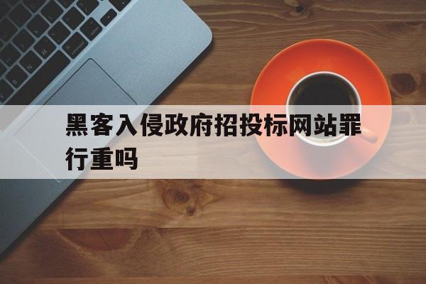 黑客入侵政府招投标网站罪行重吗（黑客入侵网页）