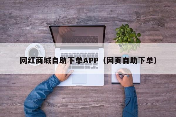 网红商城自助下单APP（网页自助下单）