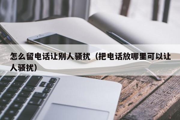 怎么留电话让别人骚扰（把电话放哪里可以让人骚扰）