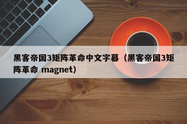 黑客帝国3矩阵革命中文字幕（黑客帝国3矩阵革命 magnet）