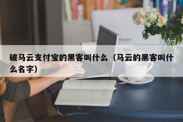 破马云支付宝的黑客叫什么（马云的黑客叫什么名字）