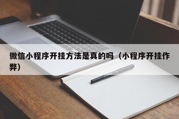 微信小程序开挂方法是真的吗（小程序开挂作弊）