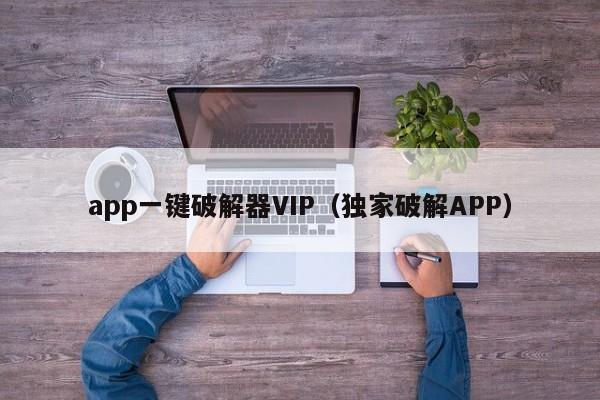 app一键破解器VIP（独家破解APP）