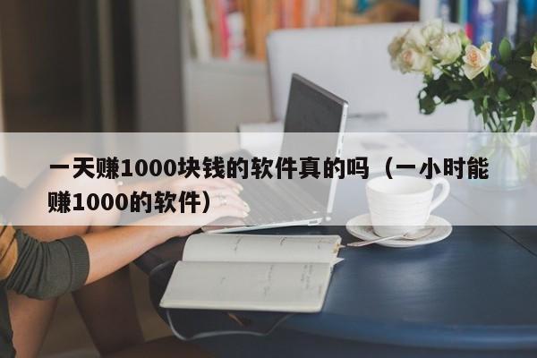 一天赚1000块钱的软件真的吗（一小时能赚1000的软件）