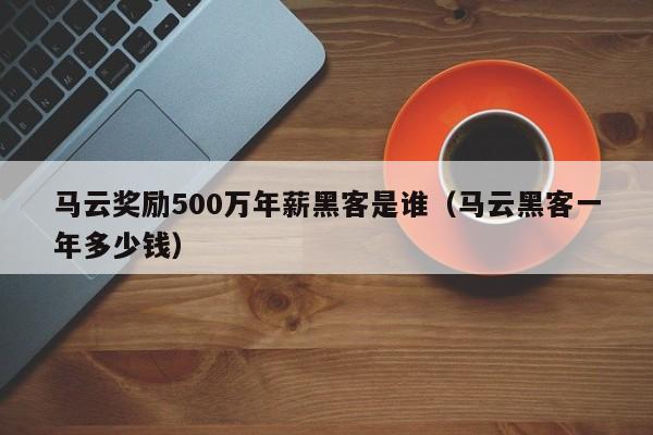 马云奖励500万年薪黑客是谁（马云黑客一年多少钱）