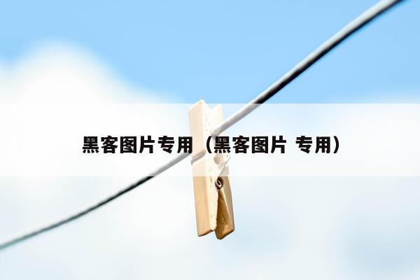 黑客图片专用（黑客图片 专用）