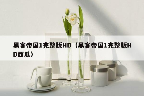 黑客帝国1完整版HD（黑客帝国1完整版HD西瓜）