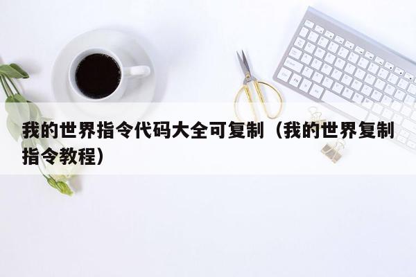 我的世界指令代码大全可复制（我的世界复制指令教程）