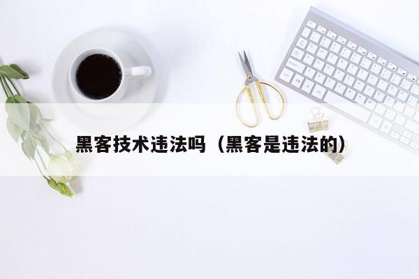 黑客技术违法吗（黑客是违法的）