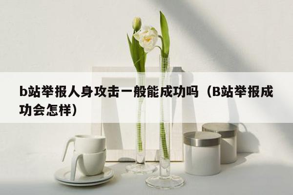 b站举报人身攻击一般能成功吗（B站举报成功会怎样）