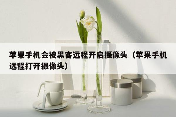 苹果手机会被黑客远程开启摄像头（苹果手机远程打开摄像头）