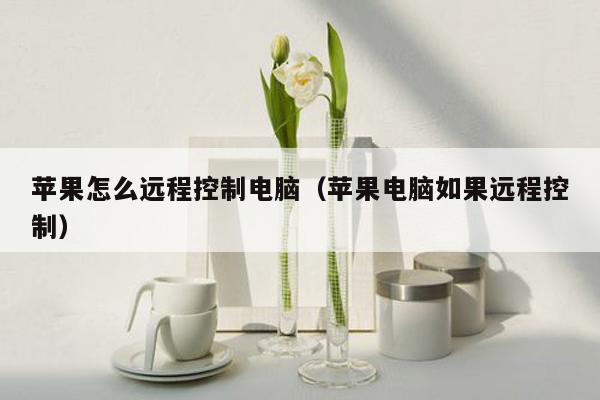 苹果怎么远程控制电脑（苹果电脑如果远程控制）