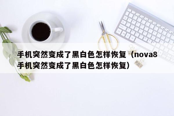 手机突然变成了黑白色怎样恢复（nova8手机突然变成了黑白色怎样恢复）