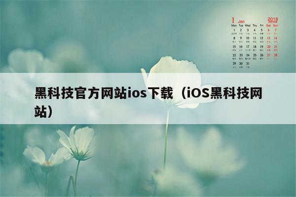 黑科技官方网站ios下载（iOS黑科技网站）