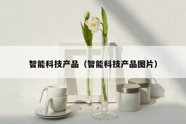 智能科技产品（智能科技产品图片）