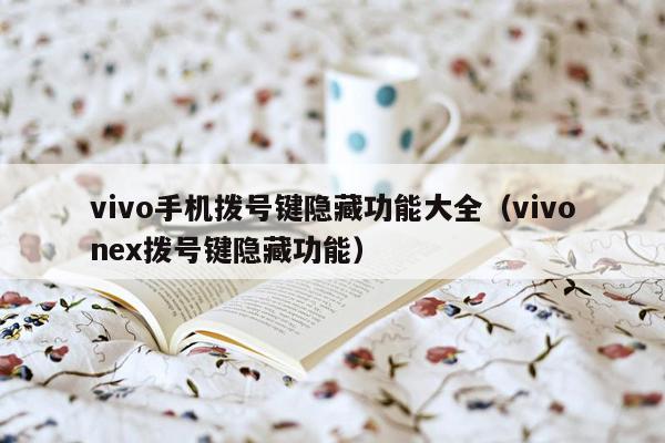 vivo手机拨号键隐藏功能大全（vivonex拨号键隐藏功能）