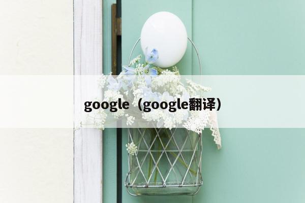 google（google翻译）