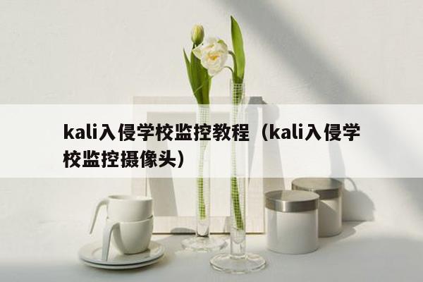 kali入侵学校监控教程（kali入侵学校监控摄像头）