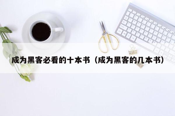 成为黑客必看的十本书（成为黑客的几本书）