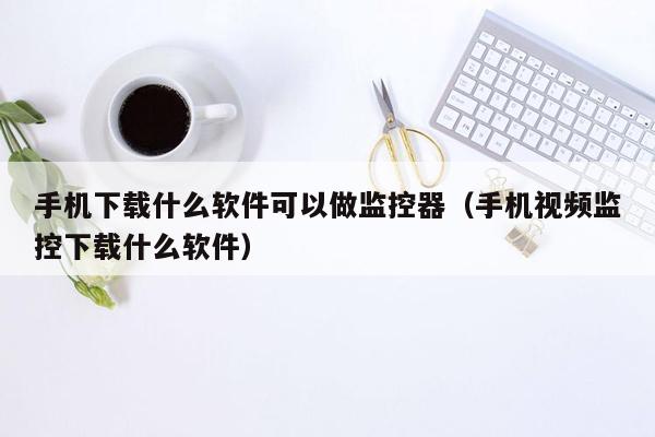 手机下载什么软件可以做监控器（手机视频监控下载什么软件）