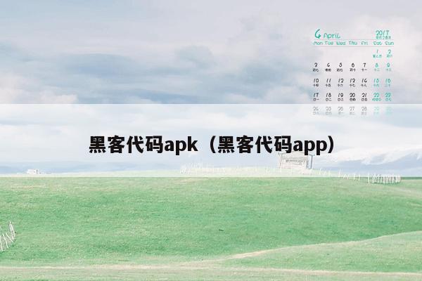 黑客代码apk（黑客代码app）