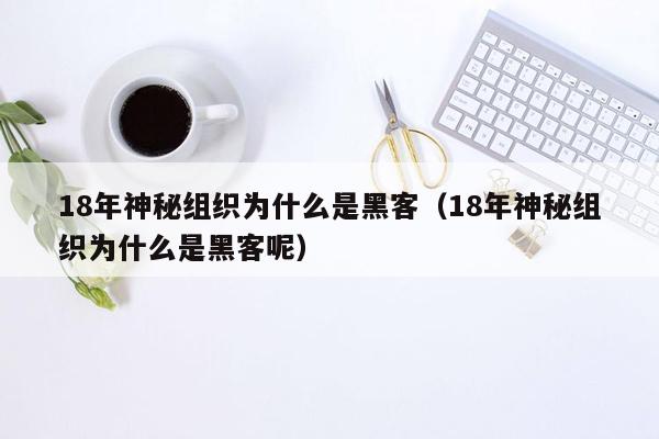 18年神秘组织为什么是黑客（18年神秘组织为什么是黑客呢）